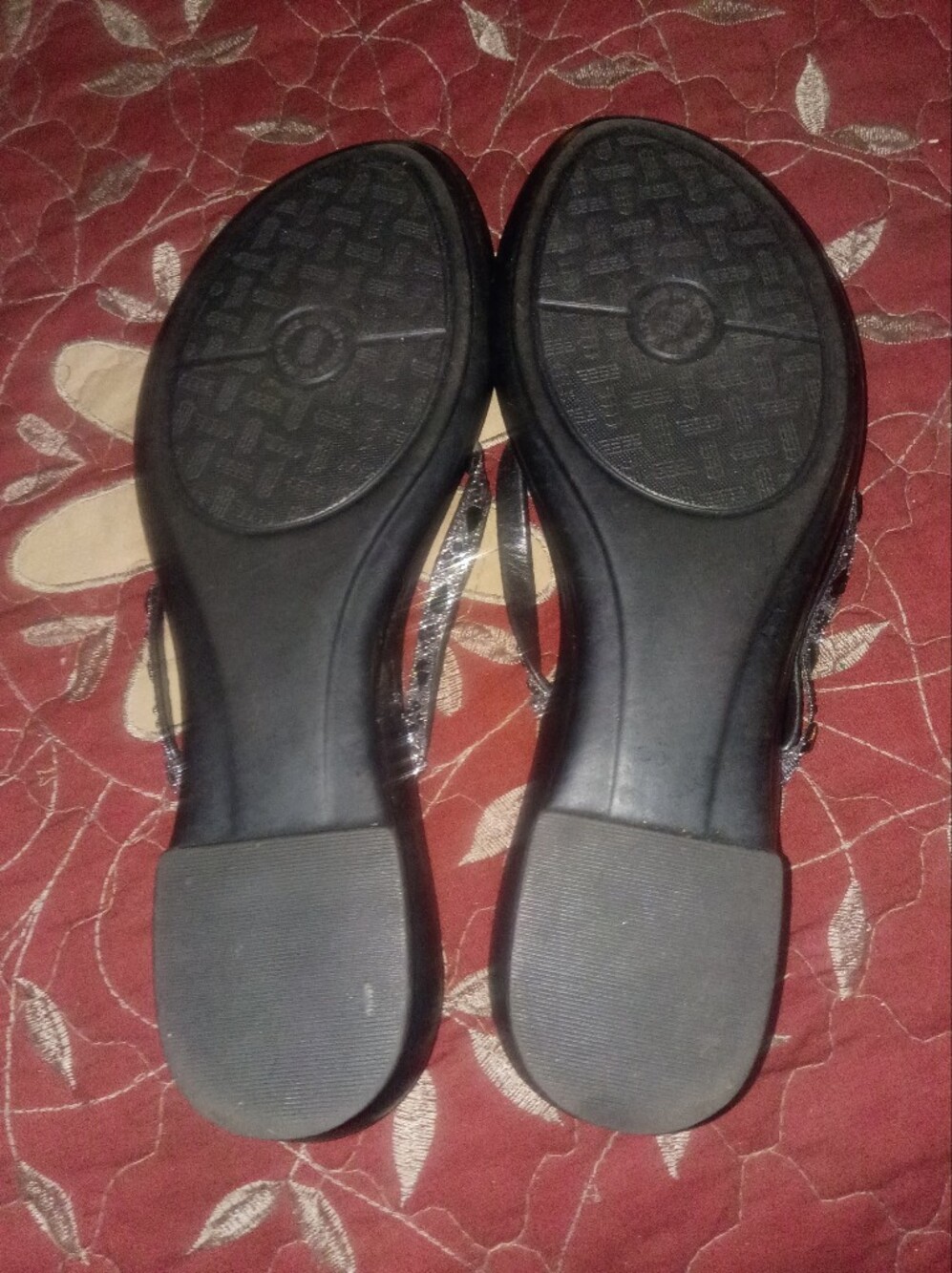 Black Women's Slingback Sandals - Classic Casual Style - Picture 3 of 3